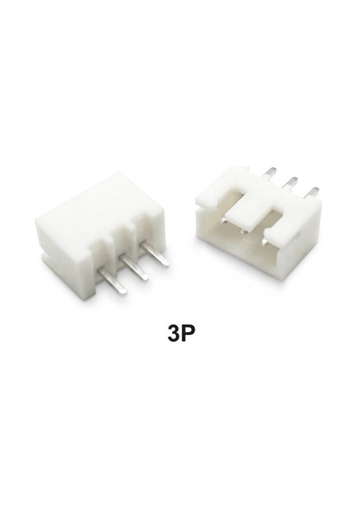 3 Pin Jst-xhb 2.54 Düz Tunik Konnektör Erkek