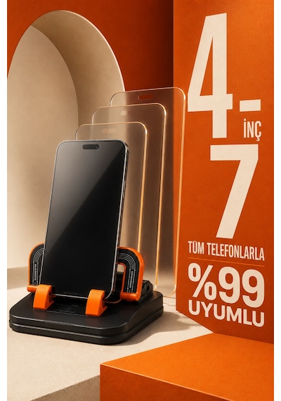 Jopus Araç İçi 360 Dönebilen Numaratörlü Telefon Tutucu Torpido Üstü Tablet Parkmatik Katlanabilir Standlı