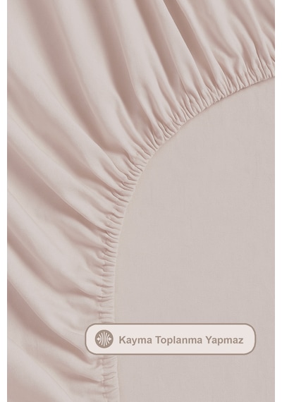 Elart Castor Nevresim Takımı Tek Kişilik 160x220 Cm Bej Bej