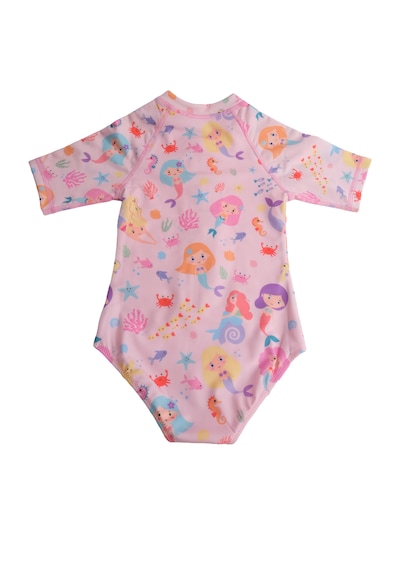 Soleda Uv Korumalı Upf 50+ Bebek Çocuk Mayo Mermaid Magic