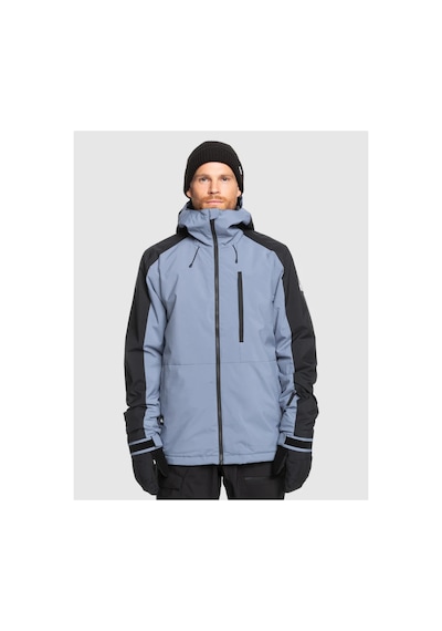 Quiksilver Mission Technical Snow Jacket Erkek Kayak Montu Gri Gri
