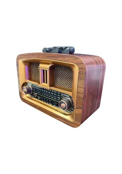 Mcg Taşınabilir Klasik Am/fm/sw Retro Ev Radyo Usb İle Şarj Olabilen Retro Radyo