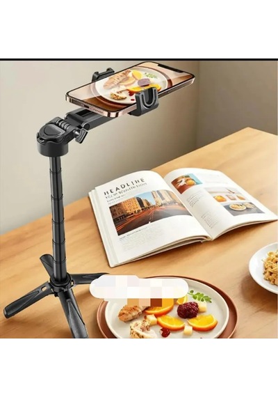 Ayrex P15 Mini Selfie Çubuğu Tripod Bluetooth Uzaktan Kumandalı 360' Dönebilen Çok Amaçlı Tripod Diğer