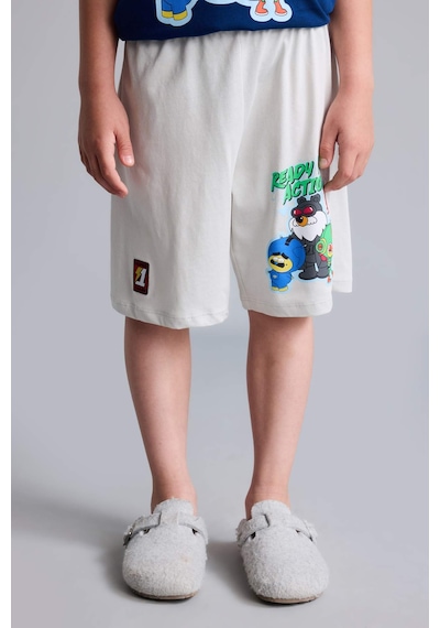 Defacto Super 1 Takım Lisanslı Regular Fıt Elastik Bel 2li Lacivert Pijama Takımı Erkek Çocuk H7975a826hsnv30 Lacivert-nv30