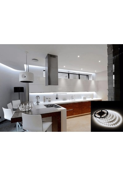 Cata Ct 4480 10 Çip Beyaz İç Mekan Şerit Led 5m Aydınlatma