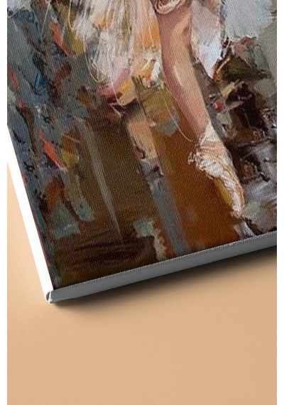 Webstyle Sayılarla Boyama Seti Kasnaklı Tutkulu Balerin 60 X 75 Cm