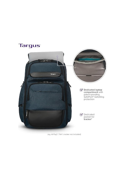 Targus Tbb65602gl Heritageluxe 15-16 İnç Laptop Bilgisayar Sırt Çantası - Mavi