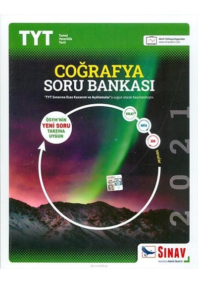TYT Coğrafya Soru Bankası -  Sınav Dergisi Yayınları