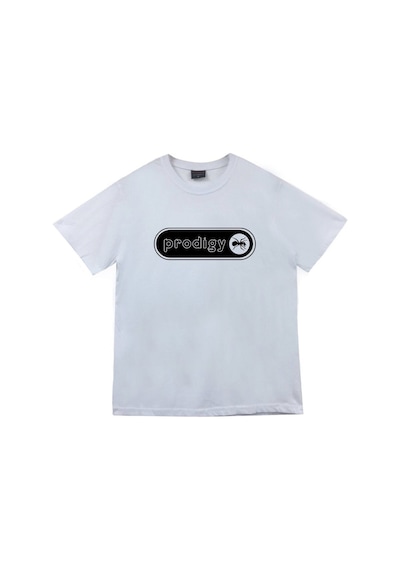 Stoned&Fame Prodigy Baskılı T-shirt Beyaz