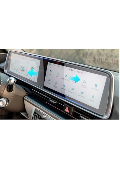 Hyundai Ioniq 6 Uyumlu Ekran Koruyucu Multimedya Dijital Gösterge 9H Nano Ekran Koruyucu