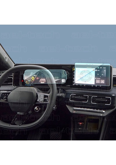 Renault 5 Elektrik Dijital Gösterge Ve Navigasyon Uyumlu Nano Ekran Koruyucu 2 Li Set 2025