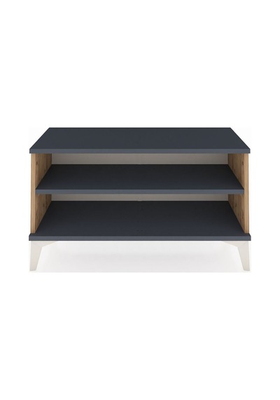 Arges Şifonyer Tek Raflı 88x30x48 Çam-antrasit Atlas Çam