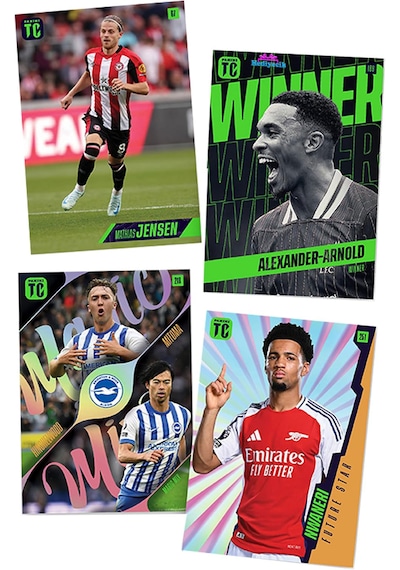 Panini Fifa Top Class Premier League 2025 Futbolcu Kartları 3 Pak