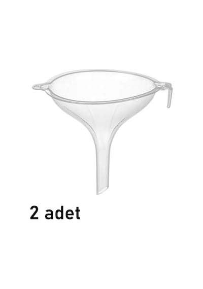 2 Adet Huni Şeffaf Huni Qlux Bpa İçermez Gıdaya Uygun Huni 2 Adet Huni L-00721 Plastik Diğer