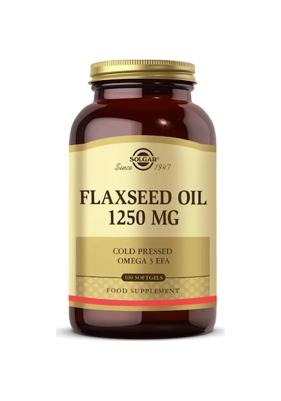 Solgar Flaxseed Oil 1250 Mg 100 Kapsül