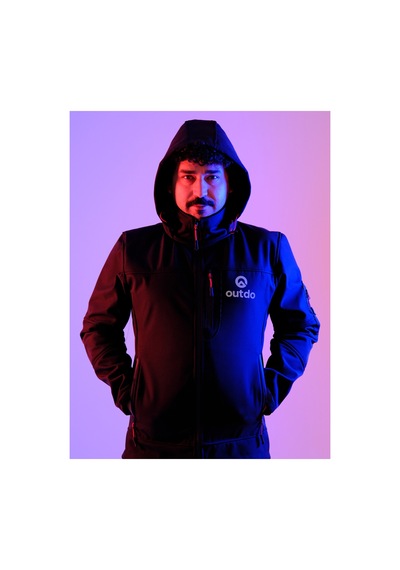 Outdo Premium Kalite Softshell Motorsiklet Montu Siyah Diğer