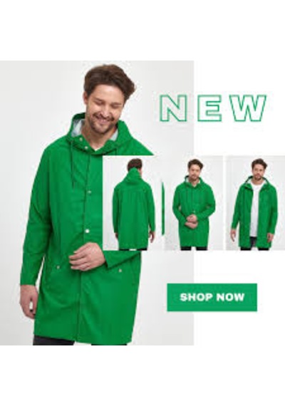 T Rain Pu Raincoat L Beden Açık Yeşil Erkek Yağmurluk Açık Yeşil