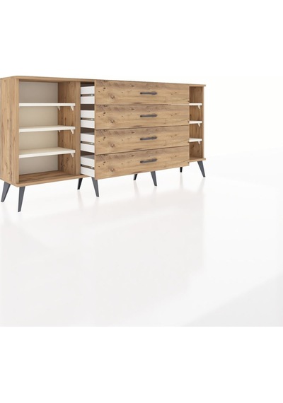 Arges Konsol 6 Raflı 4 Çekmeceli 176x30x83 Çam-aytaşı/çam Aytaşı/çam Arges Konsol 6 Raflı 4 Çekmeceli 176x30x83 Çam-aytaşı/çam Aytaşı/çam