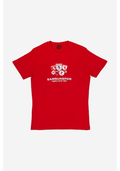 Samsunspor Legacy Never Dies Baskılı T-shırt Kırmızı