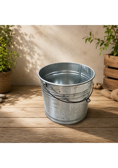 Galvaniz Kova 32 Cm Su Kovası Süt Kovası Kum Kovası