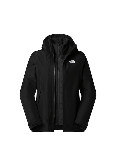 The North Face Carto Mono Triclimate 3'ü 1 Arada Kapüşonlu Kadın Mont Nf0a8d3djk31 Siyah