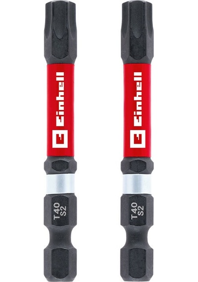 Einhell Torx bits uç 60 mm T40 S2 2 adet - 49132200