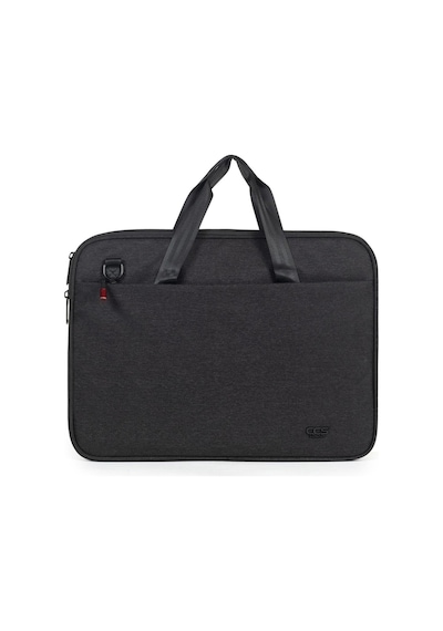 Necati Çanta Macbook Organizer Laptop Evrak Çantası 15.6 & 16 Inç Siyah-1643 Siyah