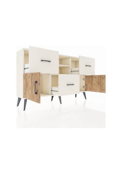Arges Konsol 2 Raflı 3 Çekmeceli 2 Kapaklı 132x30x83 Aytaşı-çam/aytaşı Çam/aytaşı Arges Konsol 2 Raflı 3 Çekmeceli 2 Kapaklı 132x30x83 Aytaşı-çam/aytaşı Çam/aytaşı