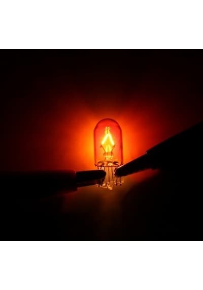 12V T10 W5W Dipsiz Park Ampulü Koyu Turuncu Amber 2 Adet