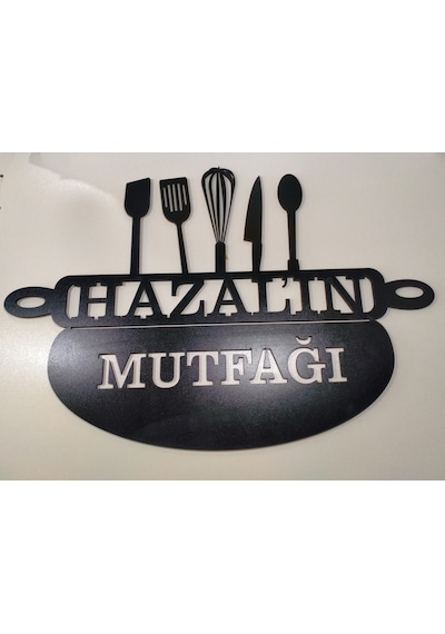 Mutfak Duvar Süsü Kişiye Özel İsim Yazılı Olarak Gönderilecektir