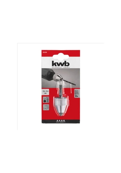 Kwb 0 5-6 5 Mm 1-4" Bits Saplı Mandren Küçük N11.4468