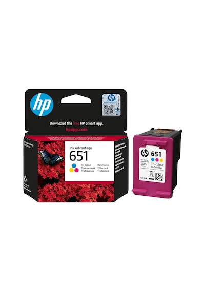 Hp 651 Color Renkli Kartuş C2p11ae, Deskjet 5645, 5575, Officejet 202