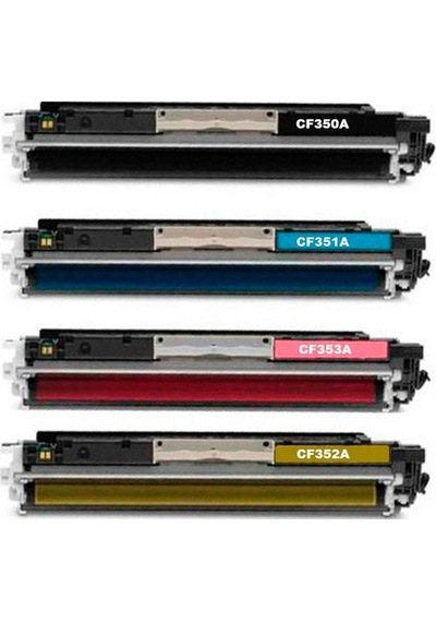 İnkwell Hp Cf351A Mavi Uyumlu Toner