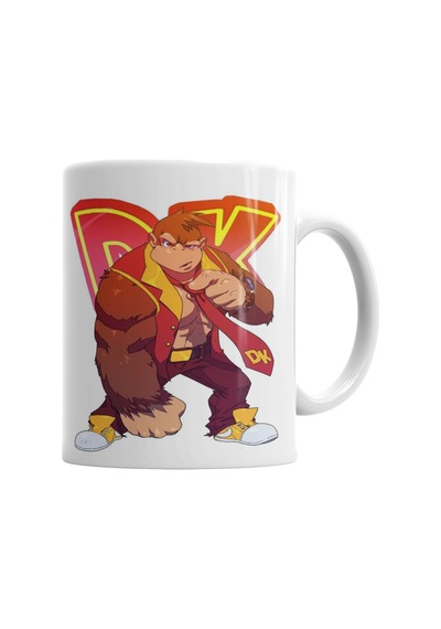 Donkey Kong Maymun Kupa Bardak Porselen Karışık