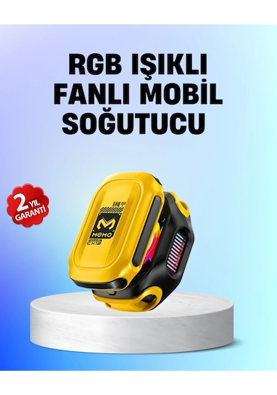 Mey Najmaddin Yarı İletken Çipli Rgb Işıklı Telefon Soğutucu Najmaddin