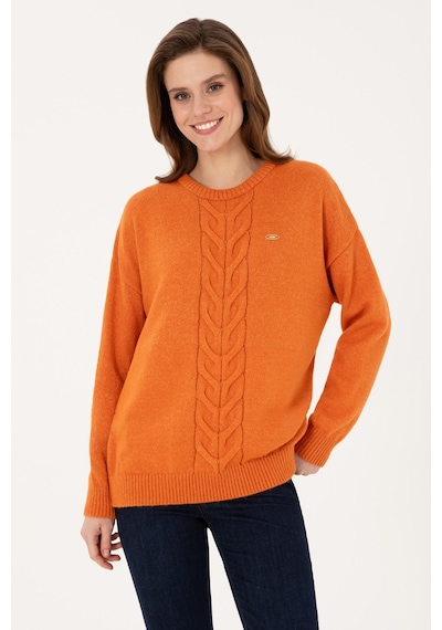 U.S. Polo Assn. U.s. Polo Assn. Kadın Bakır Kazak /triko 50314758-vr182