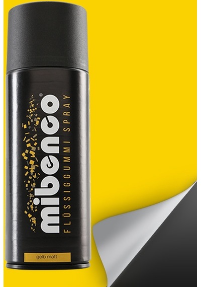 Plasti Dip - Mibenco 400Ml Sprey - Mat Sarı