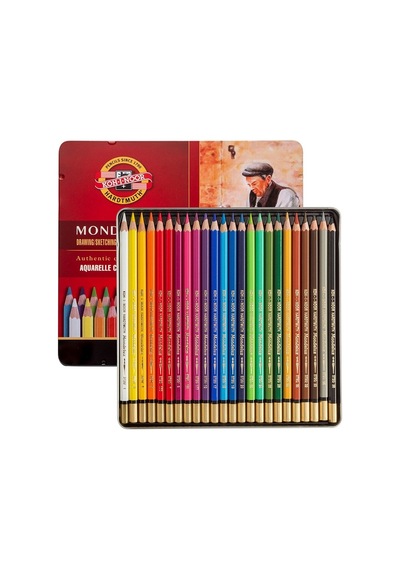 Koh-ı-noor Mondeluz 24 Renk Aquarell Boya Kalemi