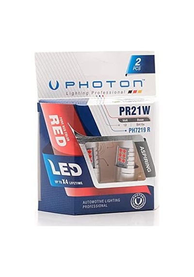 Ampul P21w Red 93 Led 2'li Blister Pht Ph7219 R B2