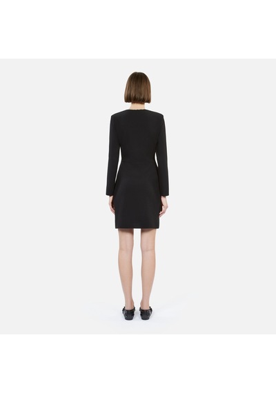 The Kooples Kadın Fermuarlı Siyah Elbise