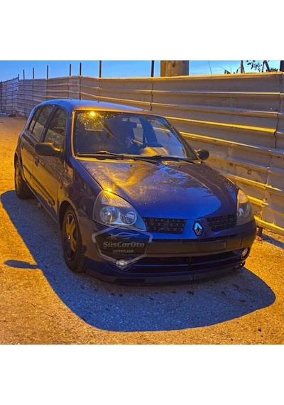 Renault Clio 2 Symbol Hb&sedan 1998-2008 Uyumlu Üniversal Laguna Lip Esnek Ön Lip 2 Parça Tampon Altı Dil Karlık Ön Ek 00 Şüscaroto Aksesuar