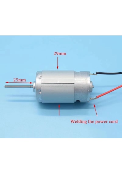 Sazan Yemleme Tekne Ve Botu Motor 7.4v 8.4v Su Geçirme Motoru