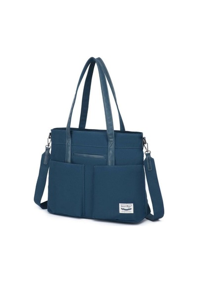 Smart Bags Kanvas Kadın Omuz Çantası Smk Kn-1325 Lacivert