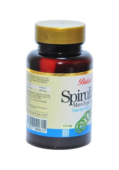 Spirulina Mi-yeşil A 80