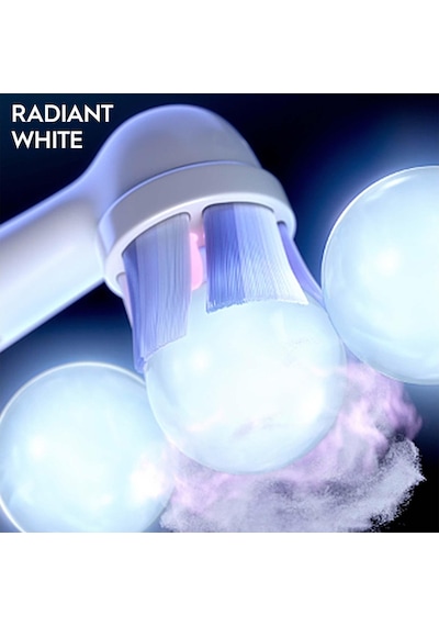Oral-B iO Radiant White Beyaz Diş Fırçası Yedek Başlığı 4 Adet