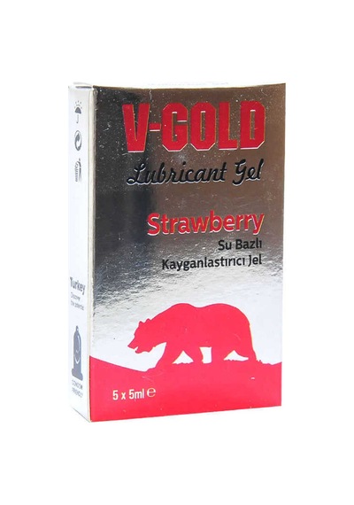 Kayganlaştırıcı Jel Strawberry 5 Ml X 5li