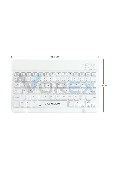 Pl-366 Bluetooth Kablosuz Klavye Type-c Şarjlı, Tablet Telefon Pc Uyumlu