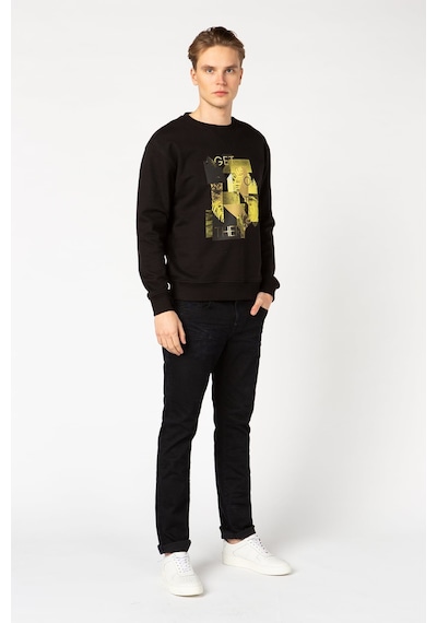 Vigoss Erkek Sweatshırt 62141-30034 SIYAH