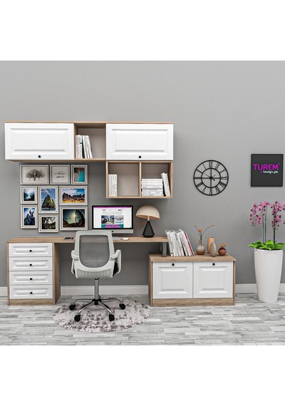 Vario Membran Çalışma Masası Mdf Antrasit Vario Membran Çalışma Masası Mdf Antrasit