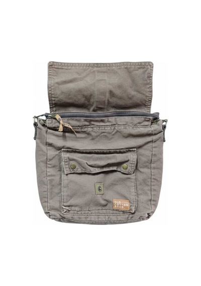 Old Cotton Cargo Branco Bag Postacı Tablet Evrak Laptop Okul Notebook Çantası Kahverengi